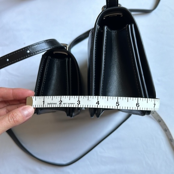 Coach Black Crossbody Bags with Silver Detail - Picture 6 of 15